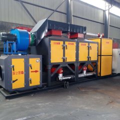 <b>催化燃烧设备 塑料厂废气处理催化燃烧设备</b>